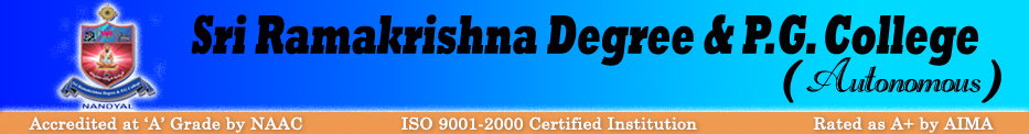 Sri Ramakrishna PG College (SRKPG)