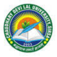 CDLU - Chaudhary Devi Lal University